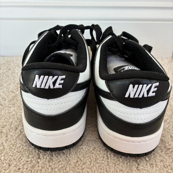 Nike Dunk Low Women's Shoes Sneaker Black & White Size 7 - Picture 7 of 12